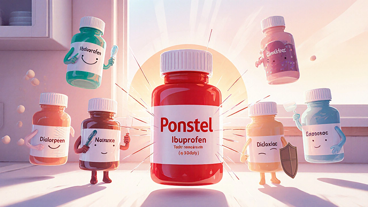 Ponstel (Mefenamic Acid) vs Top NSAID Alternatives - Detailed Comparison