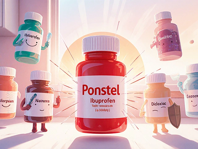 Ponstel (Mefenamic Acid) vs Top NSAID Alternatives - Detailed Comparison