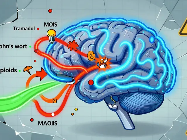 SSRI Antidepressants and Serotonin Syndrome Risk from Drug Interactions