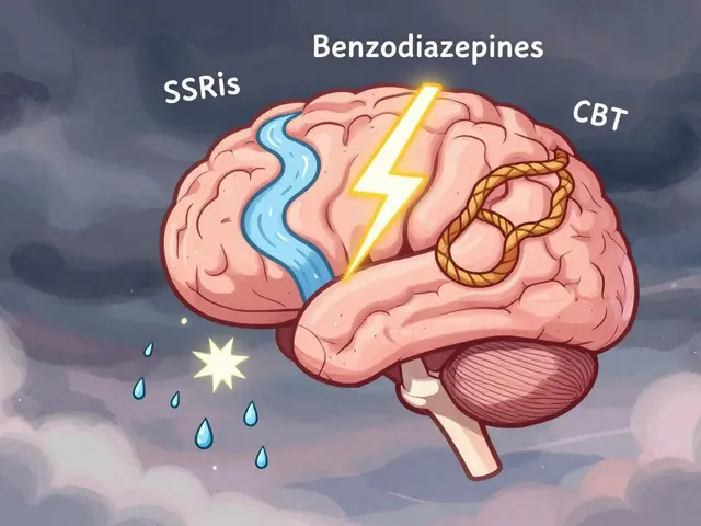 Generalized Anxiety Disorder: SSRIs, Benzodiazepines, and CBT Explained