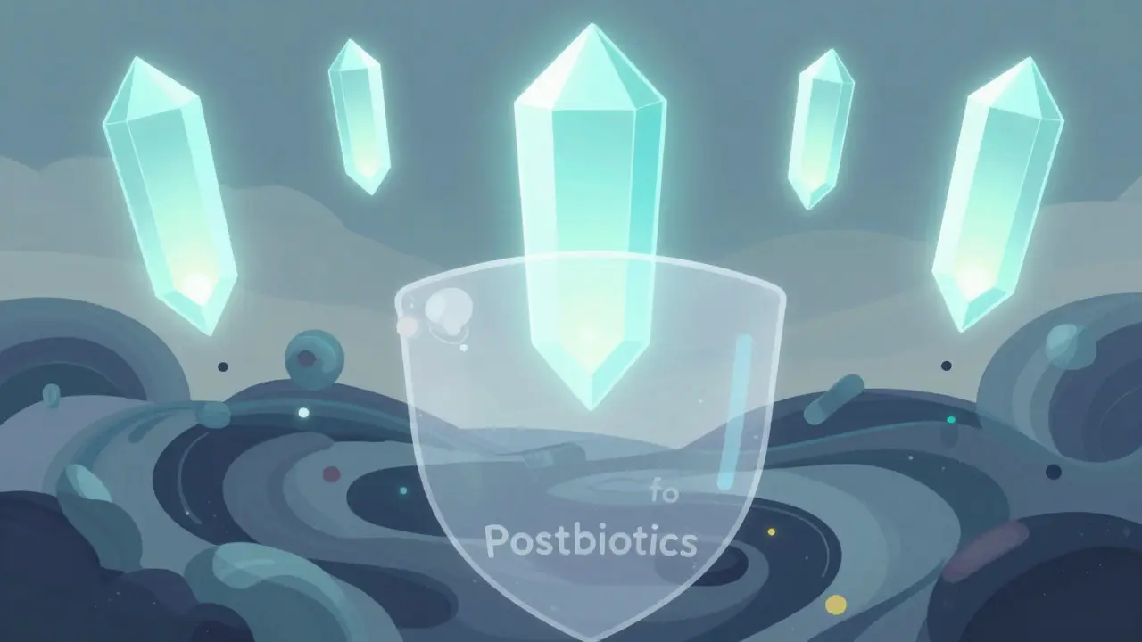 Safe postbiotic structures protected from chaotic organisms.